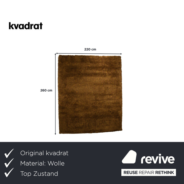 Kvadrat Giverny 40 Wool Rug Green Hand-Tufted