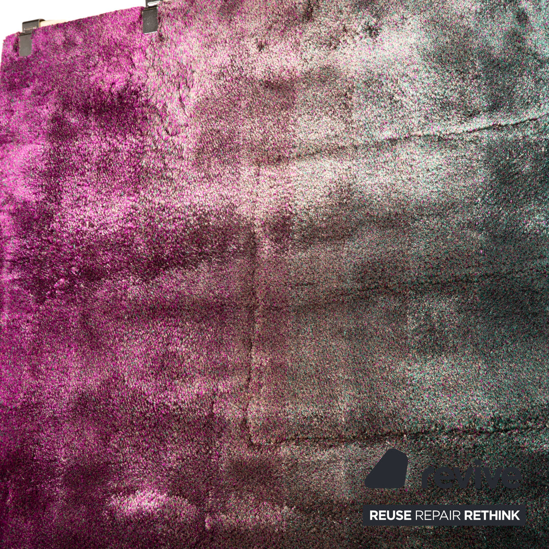kvadrat Technicolour Field Bambus Seide Teppich