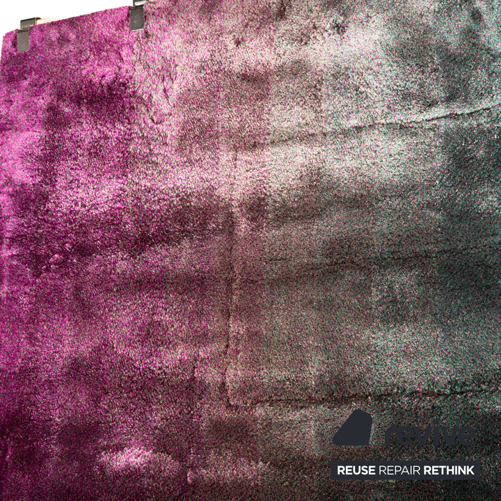 kvadrat Technicolour Field Bambus Seide Teppich
