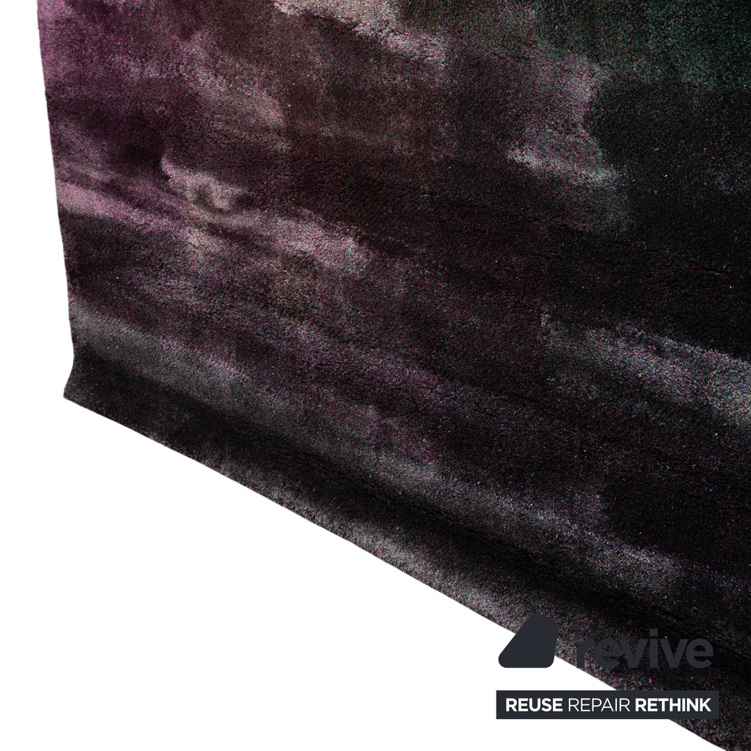 kvadrat Technicolour Field Bambus Seide Teppich