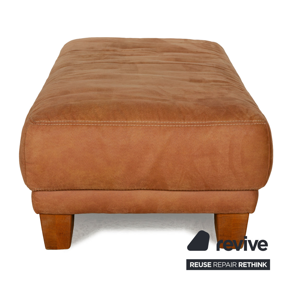 K+W Polstermöbel Soul 7135 Fabric Stool Brown Camel