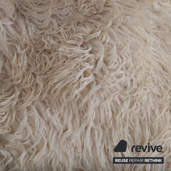 Kymo Fell Teppich Creme Beige 350 x 250 cm