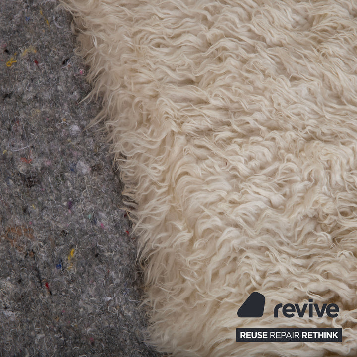 Kymo Fell Teppich Creme Beige 350 x 250 cm