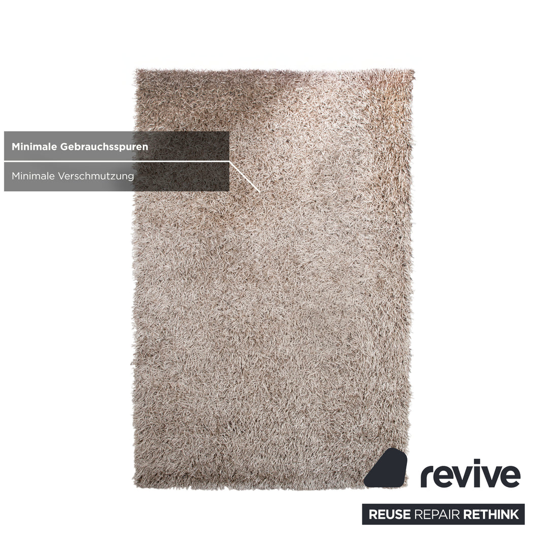 kymo Stoff Teppich Grau Beige