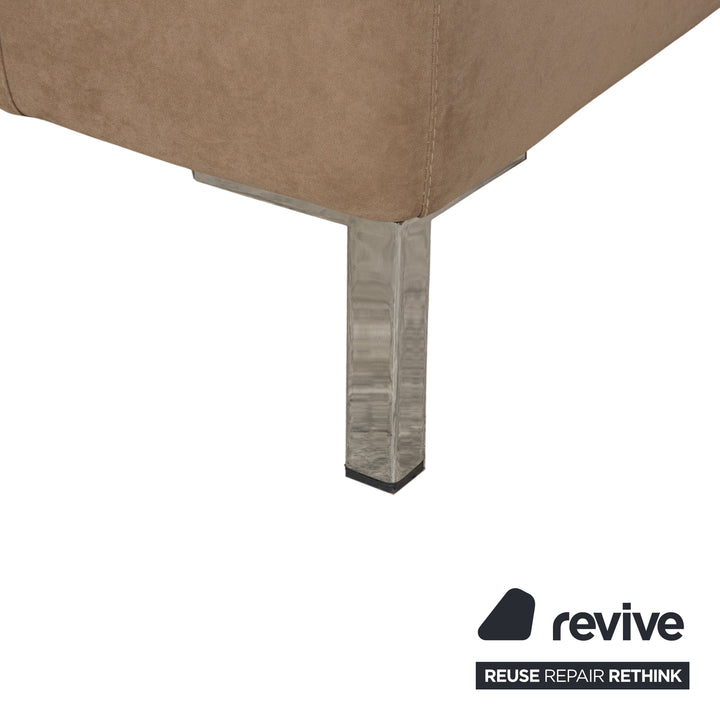 La Nouva Casa Luca Fabric Corner Sofa Beige Sofa Couch