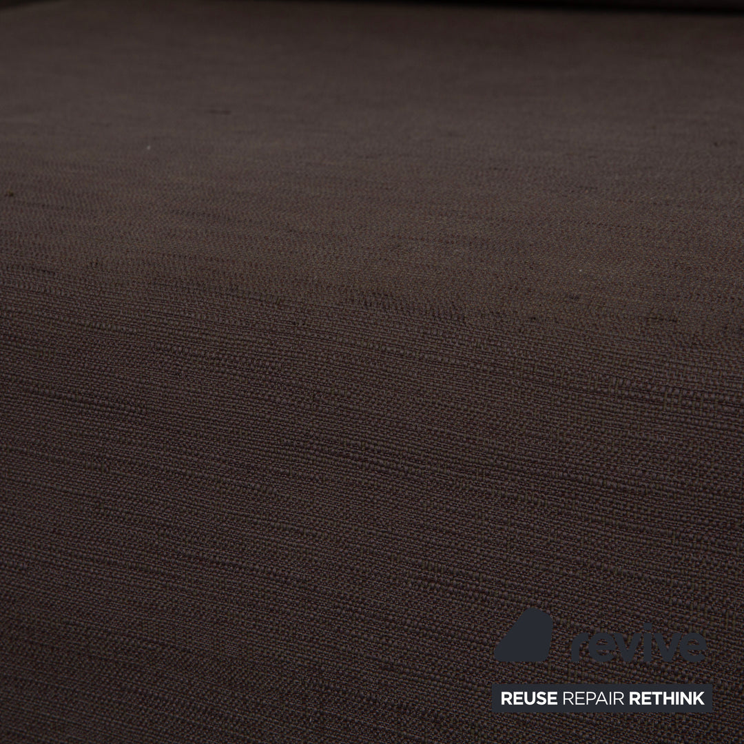 La Nuova Casa Granada Stoff Ecksofa Braun Grau Sofa Couch