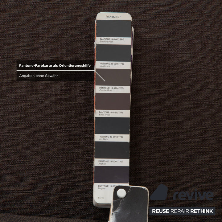 La Nuova Casa Granada Fabric Corner Sofa Brown Grey Sofa Couch