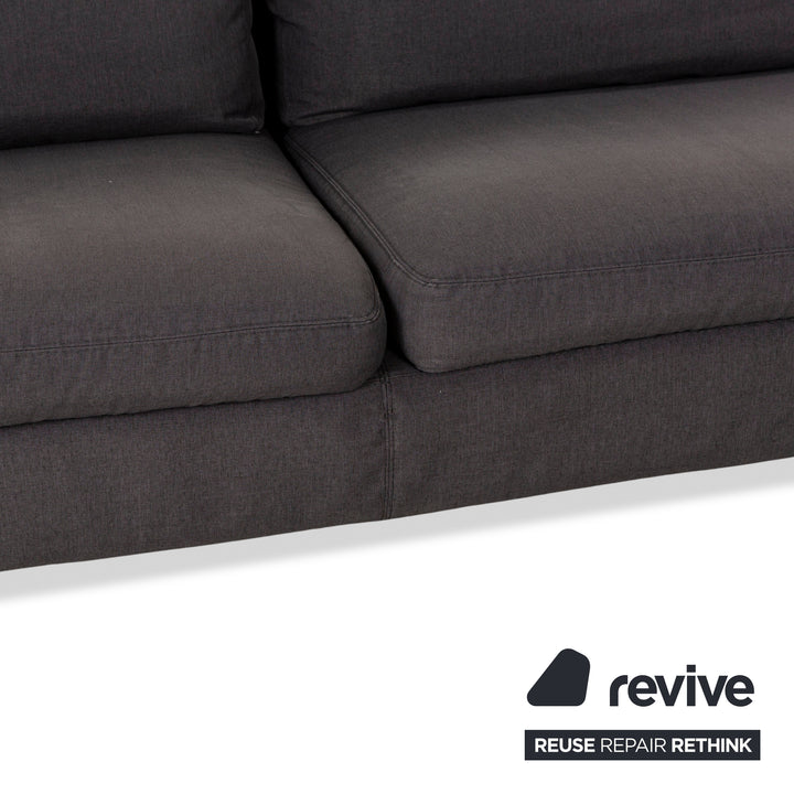 La Nuova Casa LED Fabric Corner Sofa Gray Sofa Couch La Nuova Casa