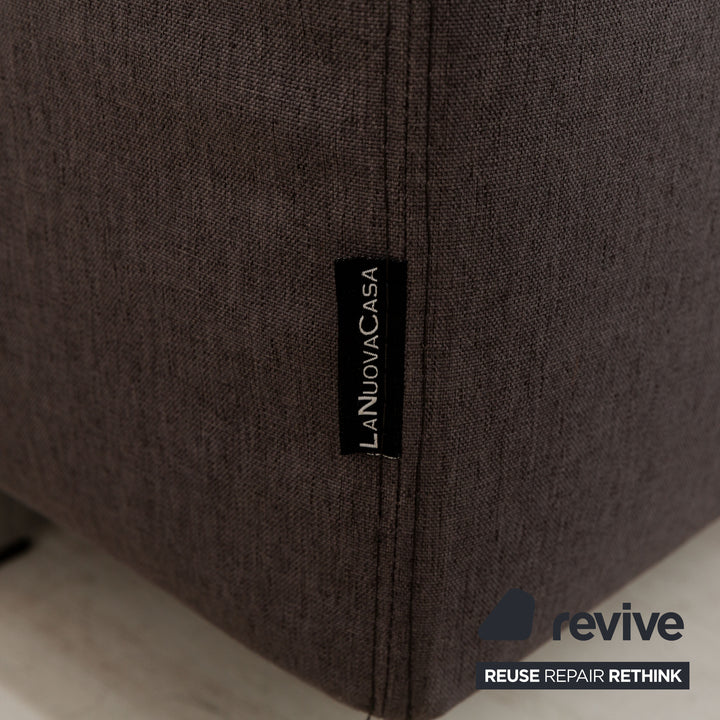 La Nuova Casa LED Fabric Corner Sofa Gray Sofa Couch La Nuova Casa