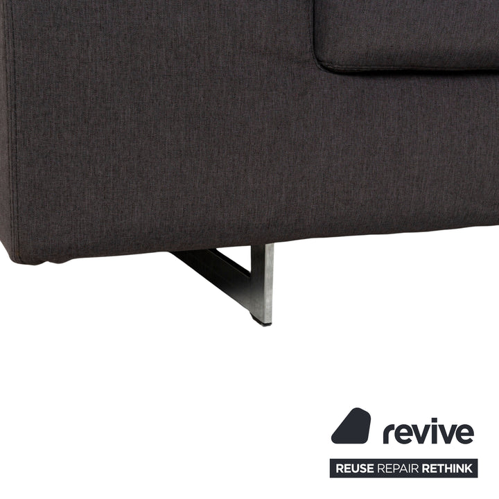 La Nuova Casa LED Fabric Corner Sofa Gray Sofa Couch La Nuova Casa