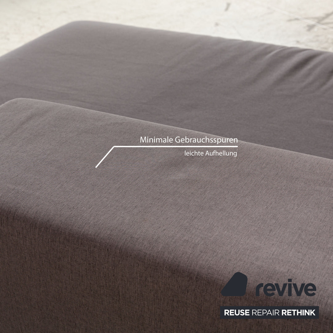 La Nuova Casa LED Fabric Corner Sofa Gray Sofa Couch La Nuova Casa