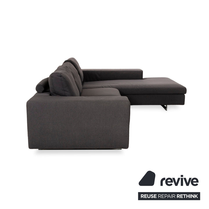 La Nuova Casa LED Fabric Corner Sofa Gray Sofa Couch La Nuova Casa