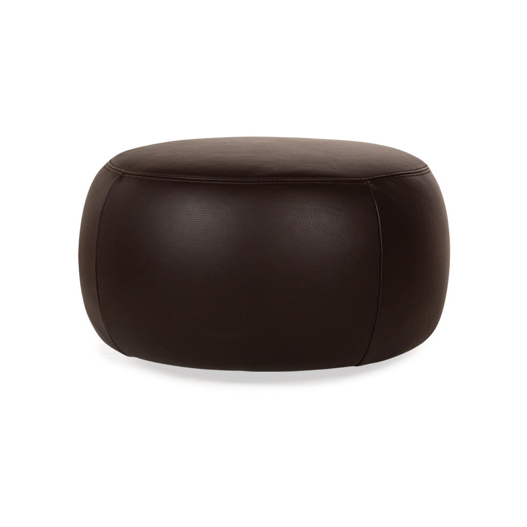 La Nuova Casa States Leather Stool Brown