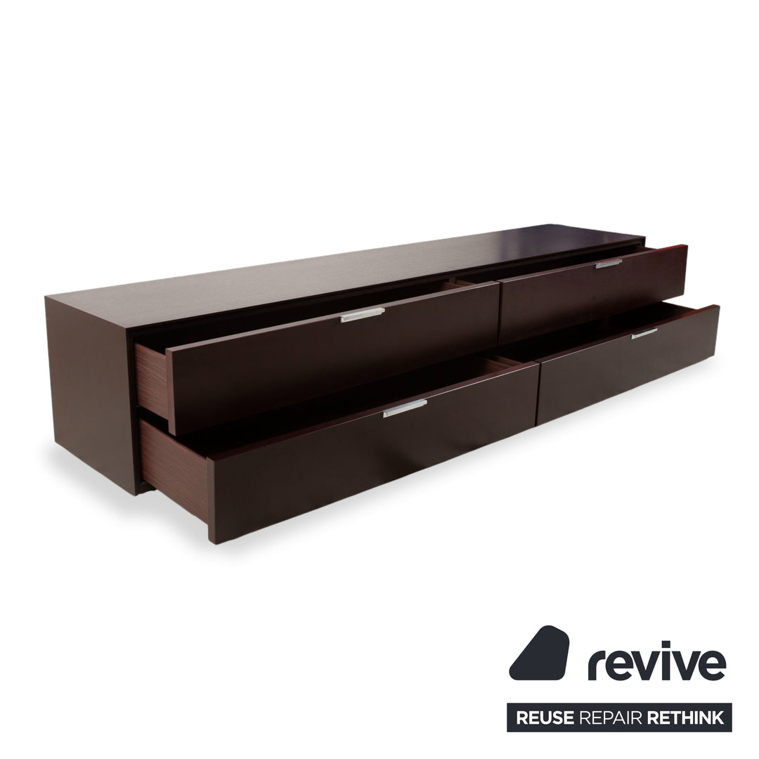La Nuova Casa Tamigi Sideboard Lowboard Holz Braun