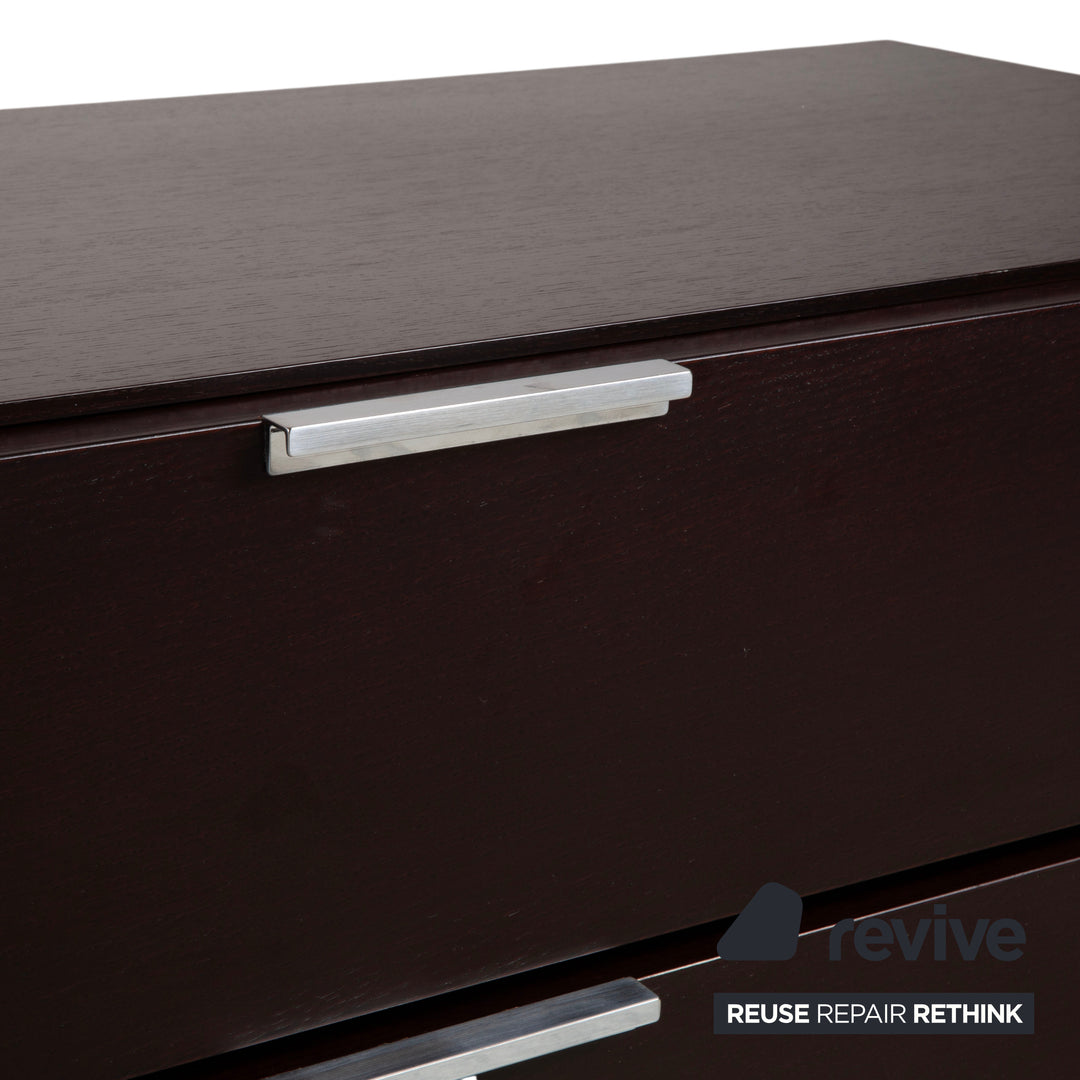 La Nuova Casa Tamigi Sideboard Lowboard Holz Braun