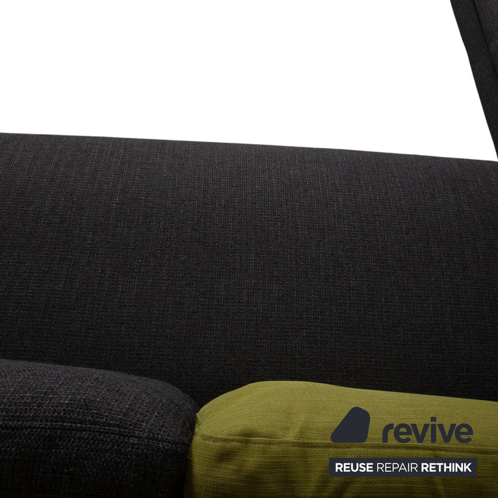 La Nuova Case Stoff Ecksofa Grau Sofa Couch
