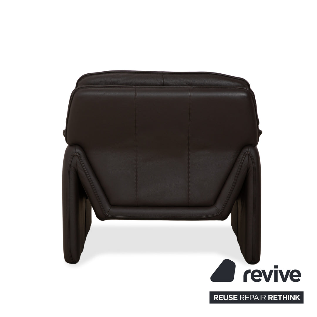 Lauuser Atlanta Leather Armchair Brown