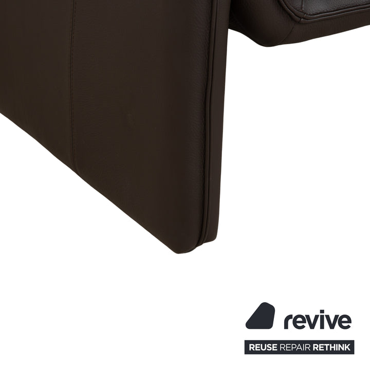 Lauuser Atlanta Leather Armchair Brown