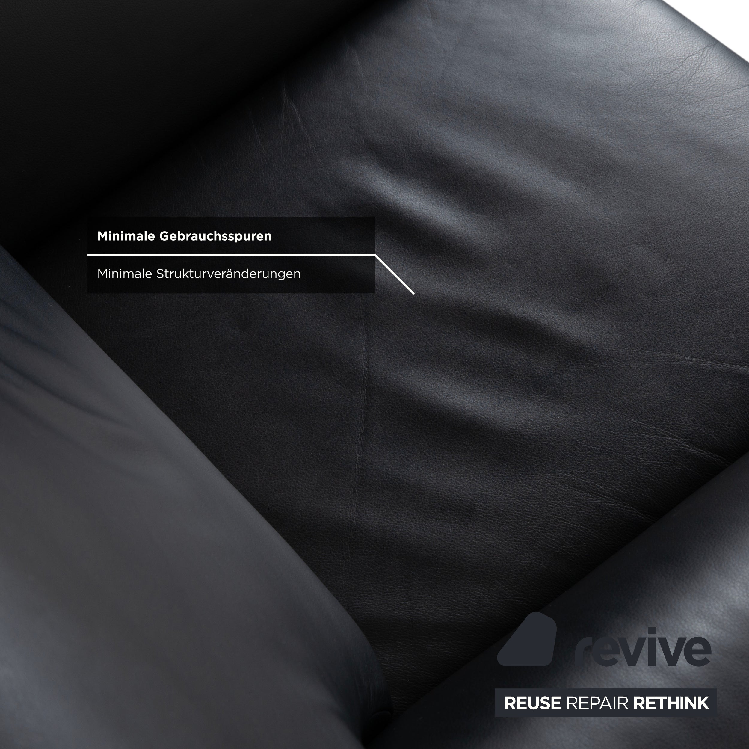 Laauser Atlanta Leather Armchair Black