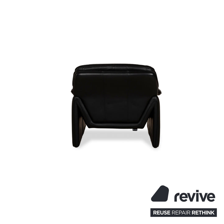 Laauser Atlanta Fauteuil En Cuir Noir