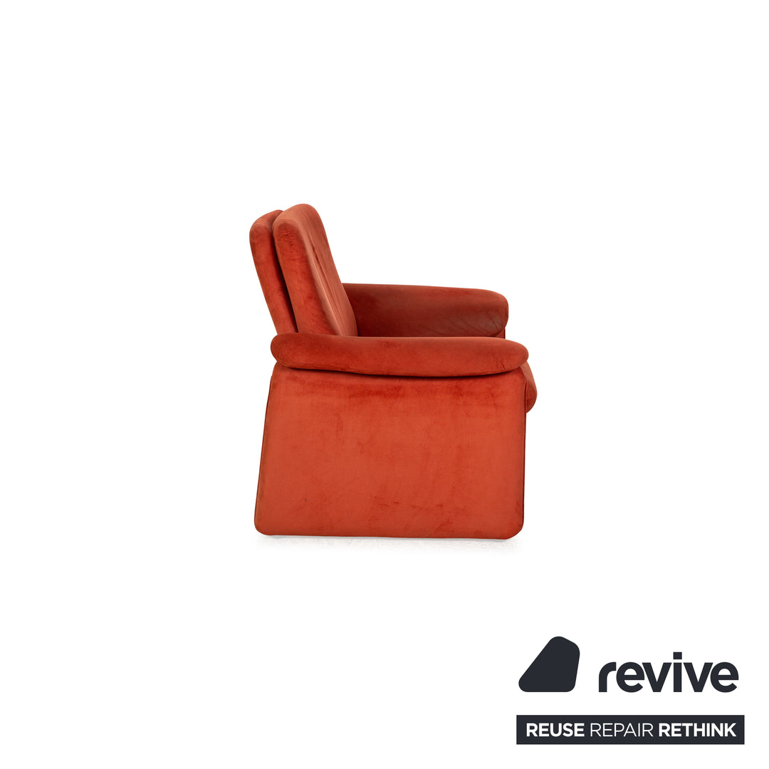 Fauteuil Laauser Atlanta en tissu rouge