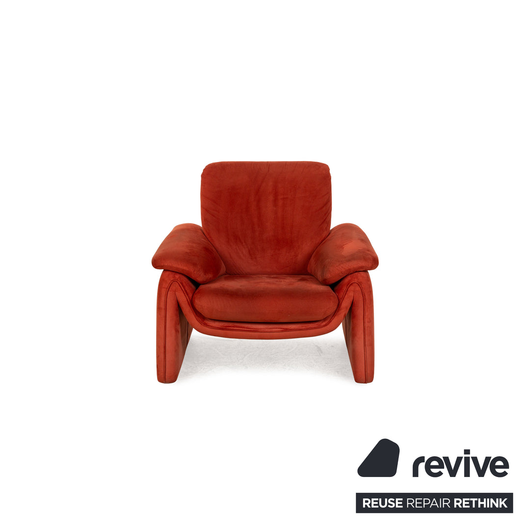 Fauteuil Laauser Atlanta en tissu rouge