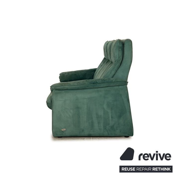 Laauser Motion fabric three-seater turquoise green sofa couch