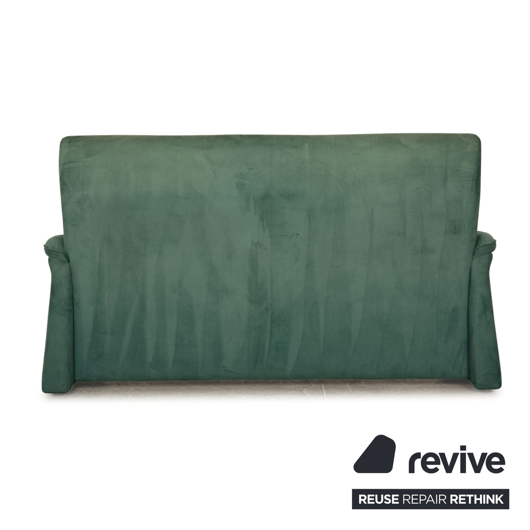 Laauser Motion fabric three-seater turquoise green sofa couch