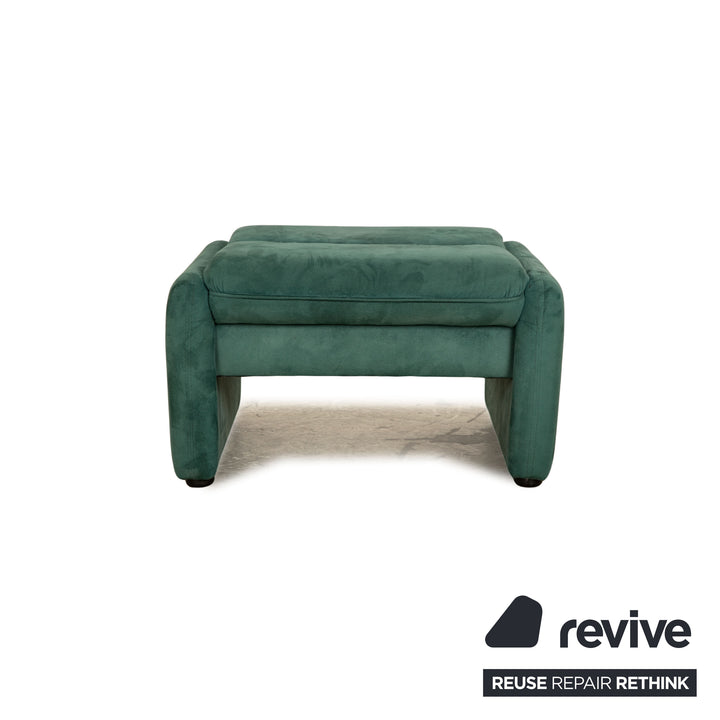 Laauser Motion fabric sofa set turquoise green three-seater two-seater armchair stool manual function relaxation function