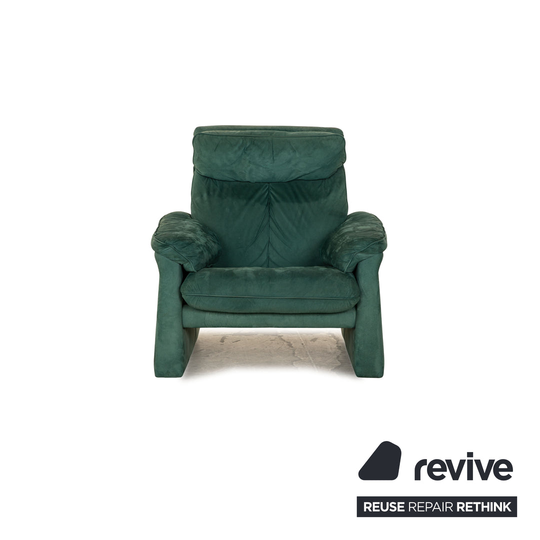 Laauser Motion fabric sofa set turquoise green three-seater two-seater armchair stool manual function relaxation function