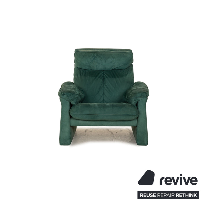 Laauser Motion fabric sofa set turquoise green three-seater two-seater armchair stool manual function relaxation function