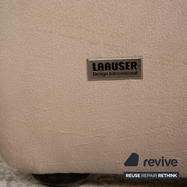 Laaus fabric armchair beige