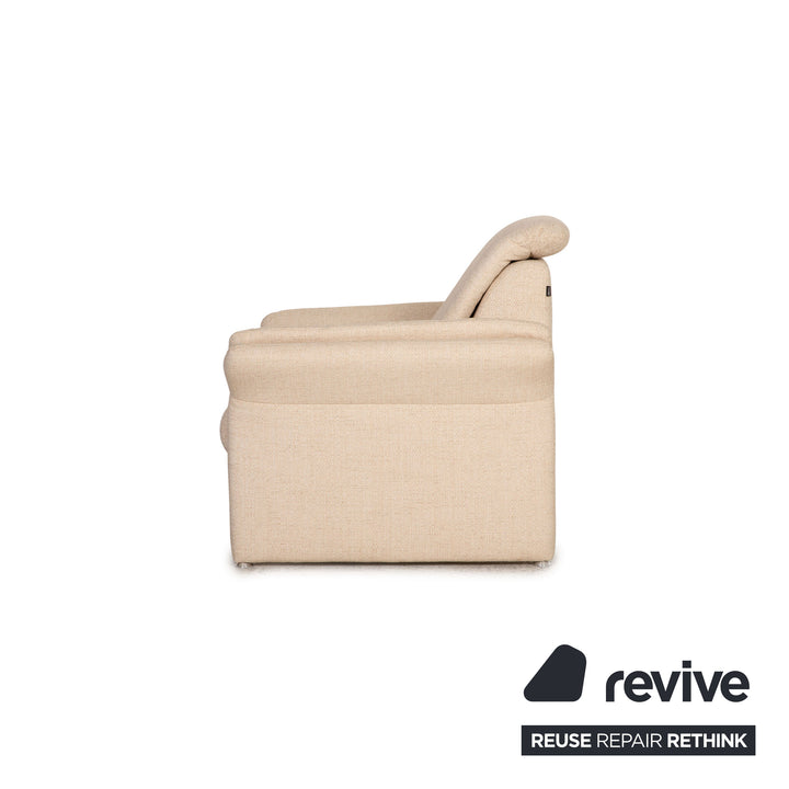 Laaus fabric armchair cream function