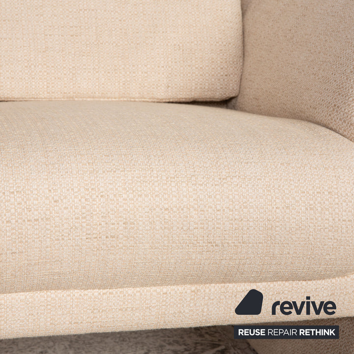 Laaus fabric armchair cream function