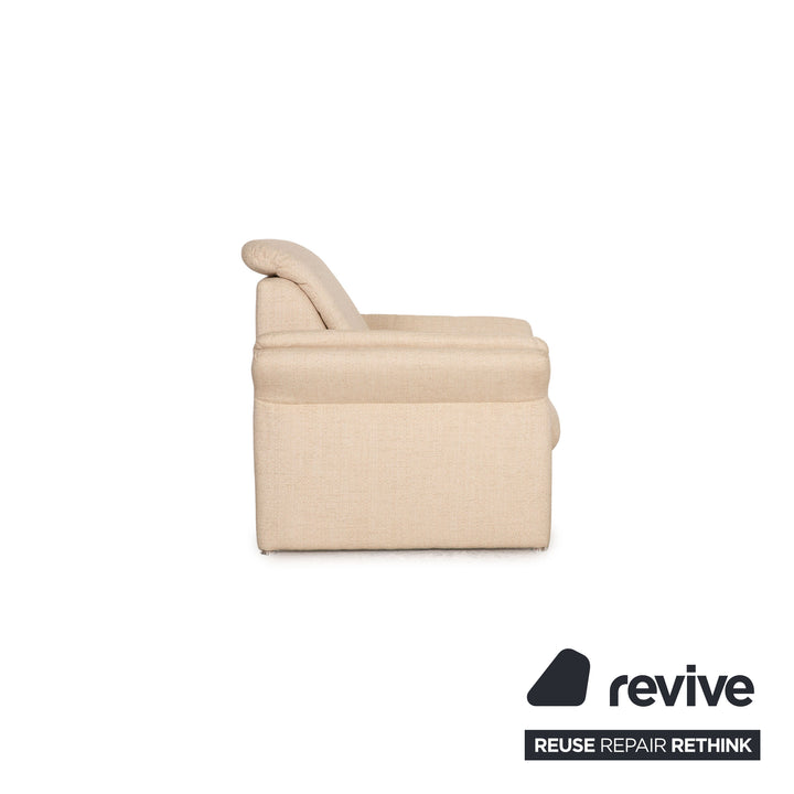 Laaus fabric armchair cream function