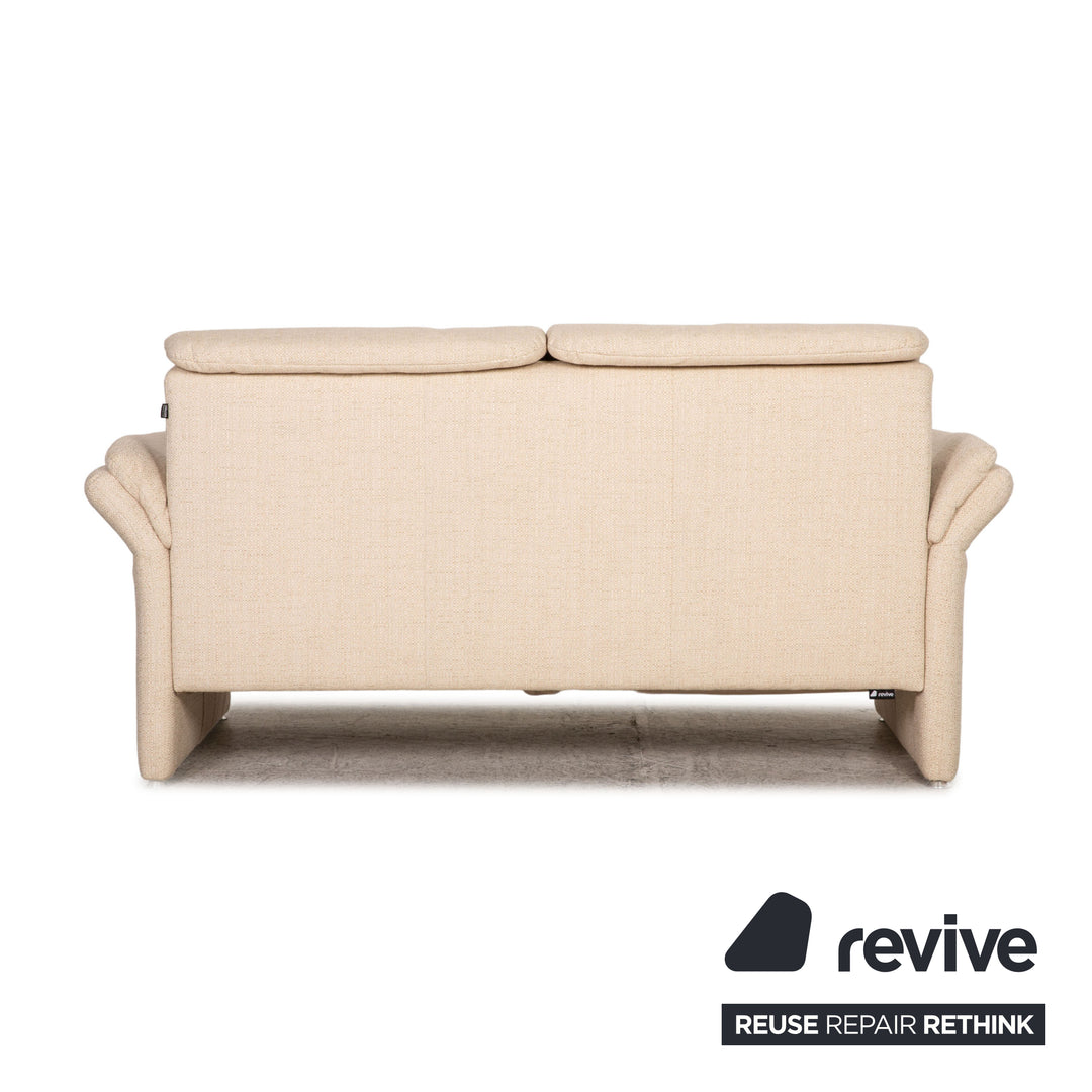 Laauser Stoff Zweisitzer Creme Sofa Couch