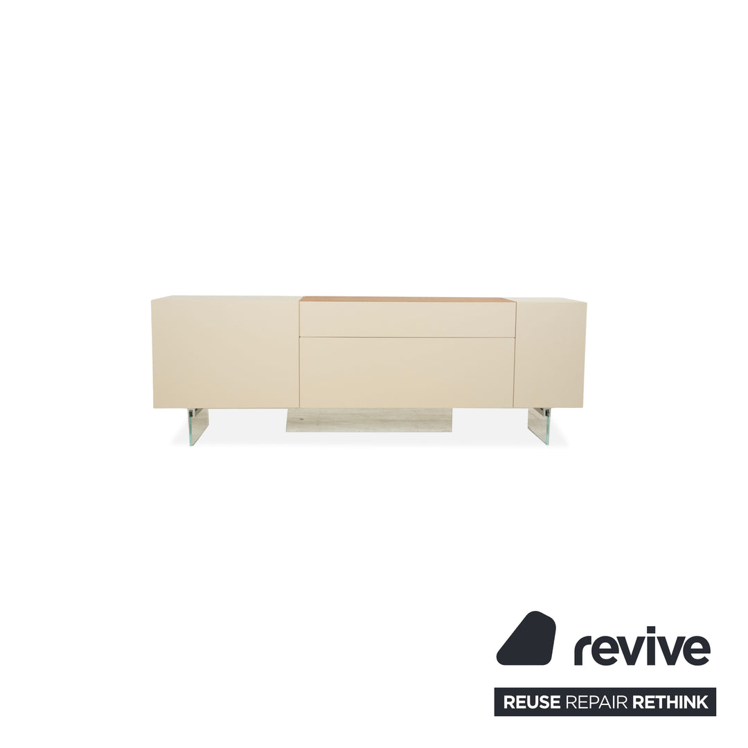 Lago 36e8 wooden sideboard beige brown