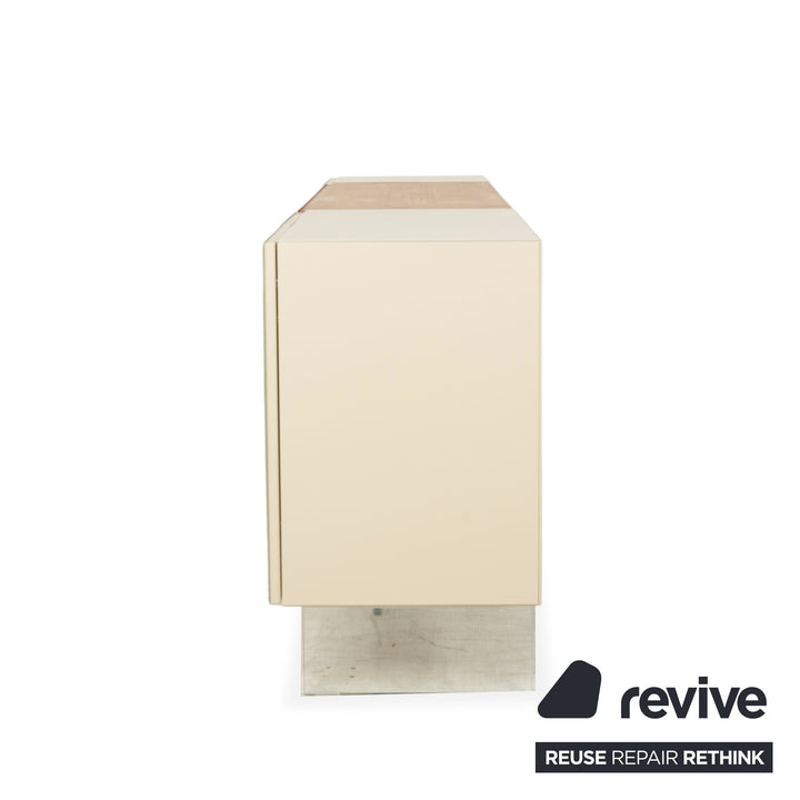 Lago 36e8 wooden sideboard beige brown