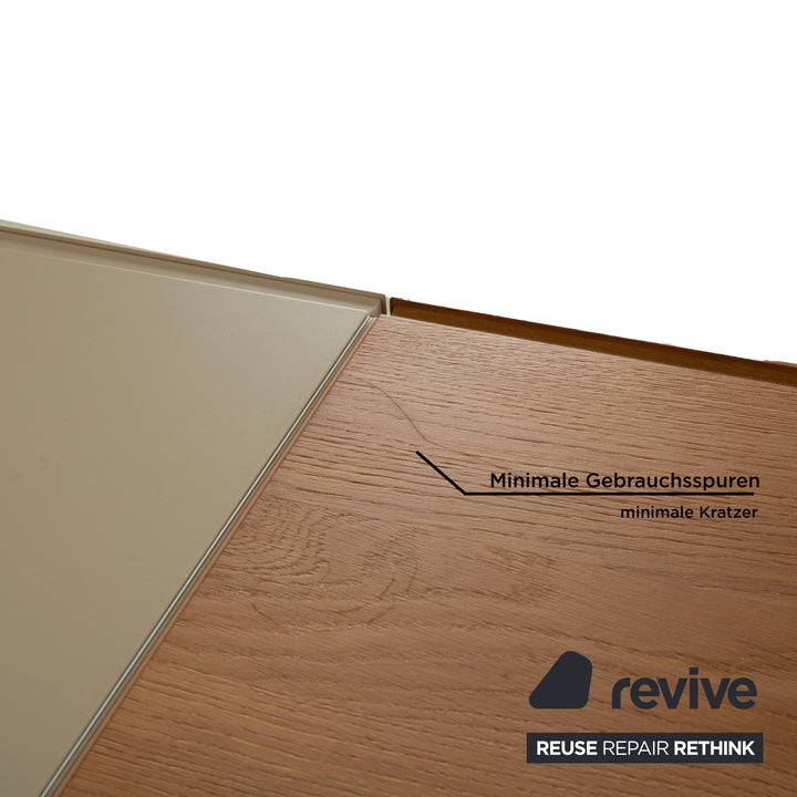 Lago 36e8 Holz Sideboard Beige Braun