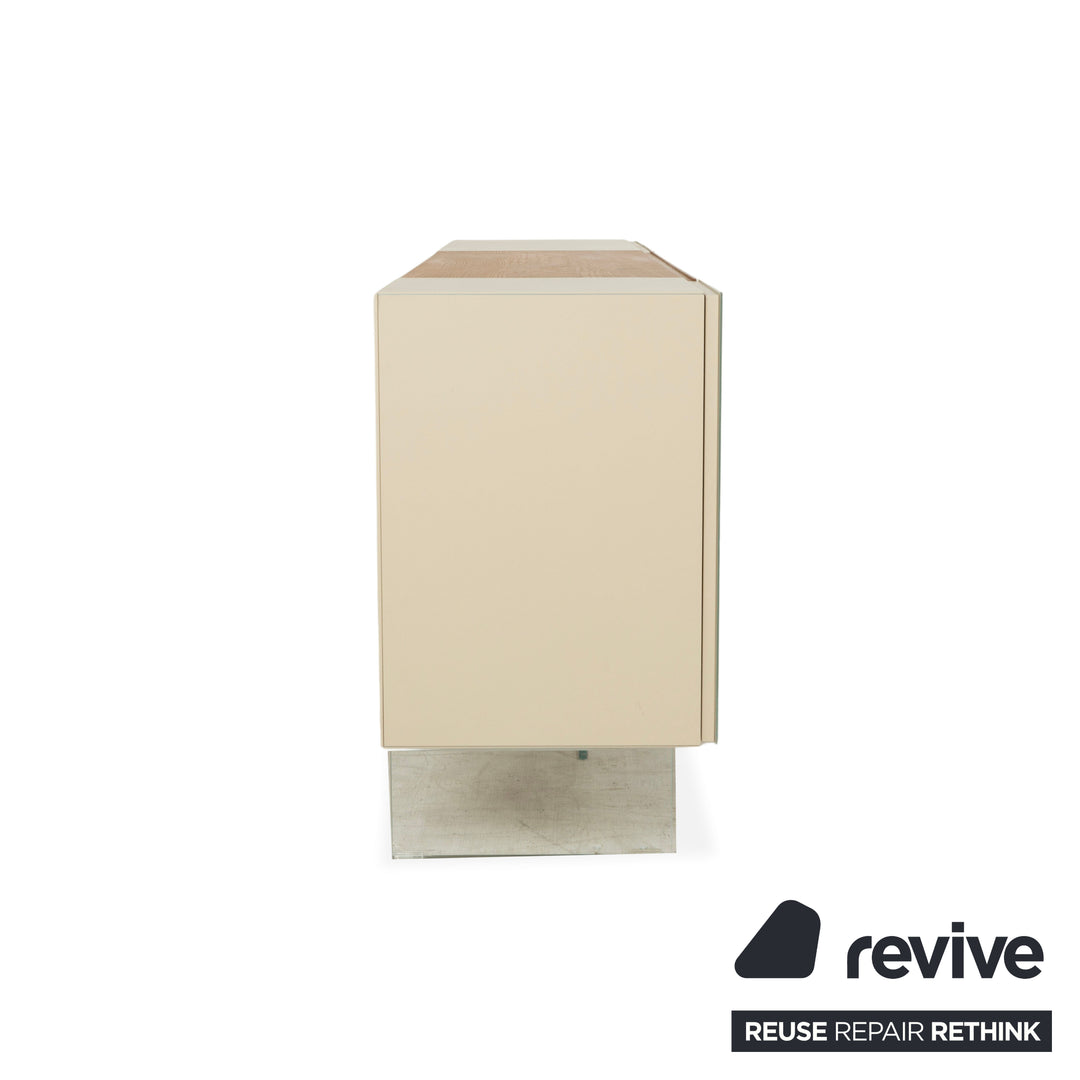 Lago 36e8 wooden sideboard beige brown