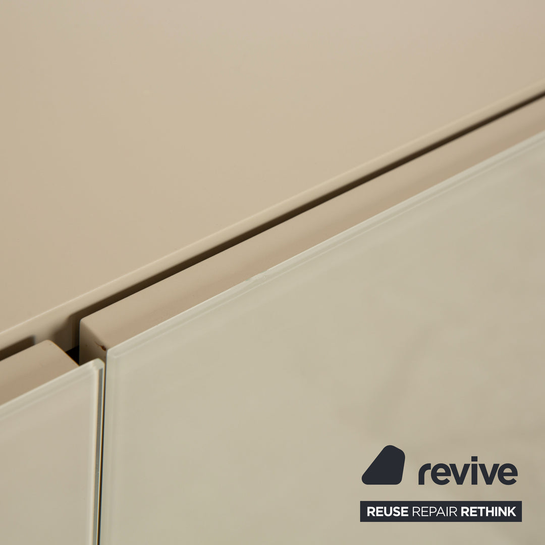 Lago 36e8 wooden sideboard beige brown