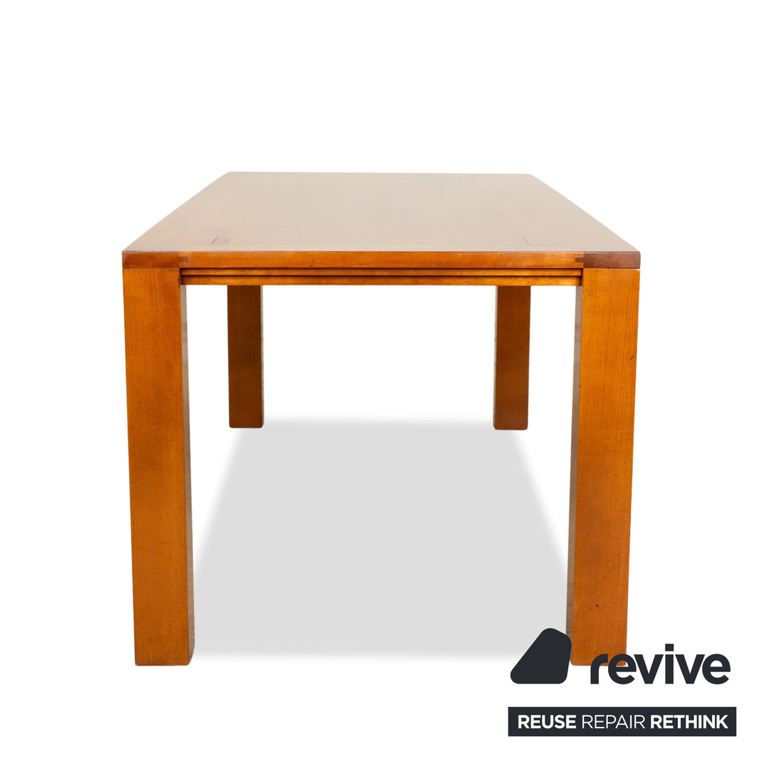 Mesa de comedor Lando Ora Blu de madera marrón con función manual, 200/250 x 89 cm