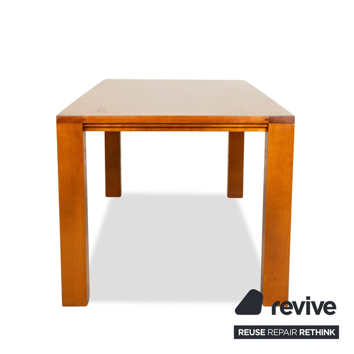Mesa de comedor Lando Ora Blu de madera marrón con función manual, 200/250 x 89 cm