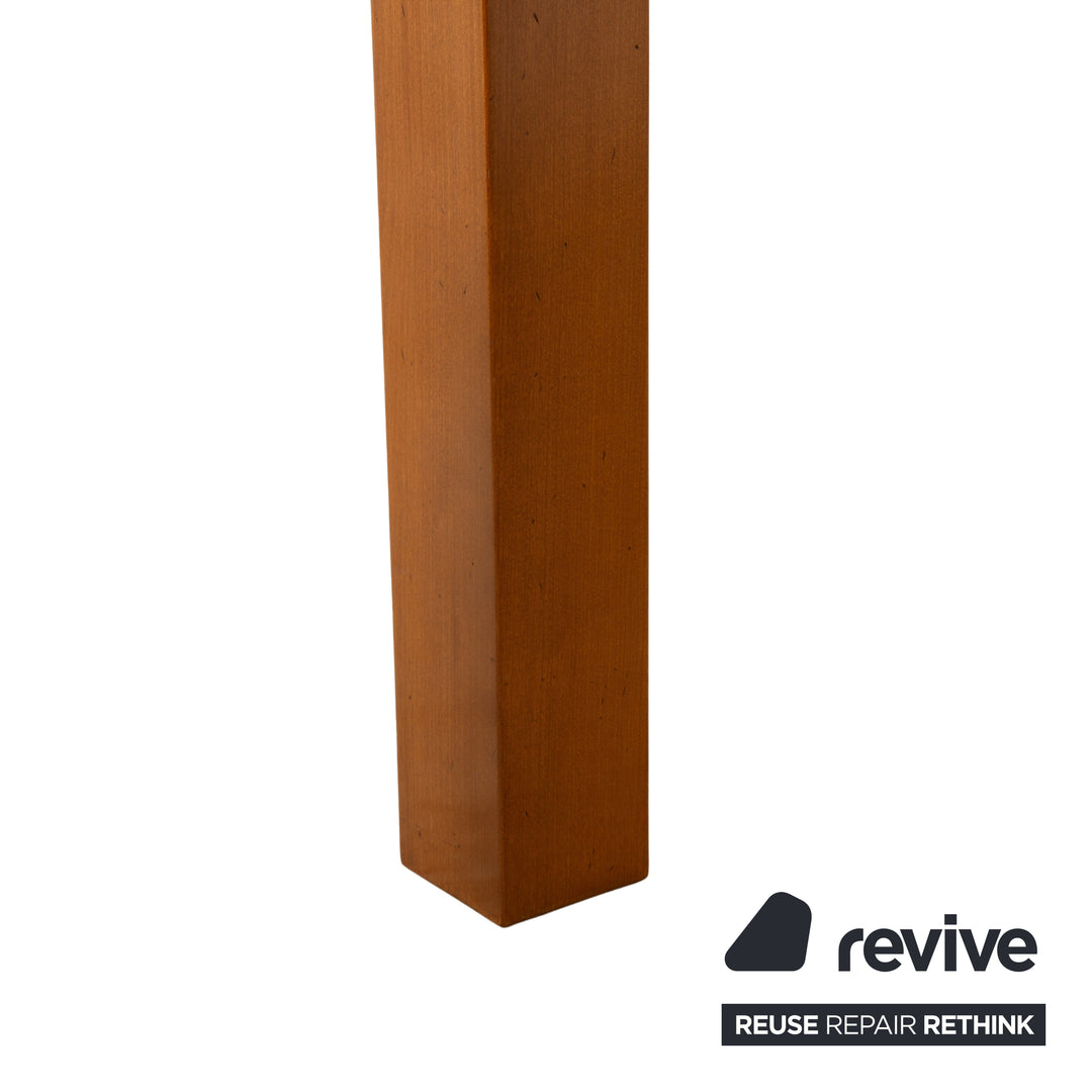 Lando Ora Blu wooden dining table brown manual function 200/250 x 89 cm