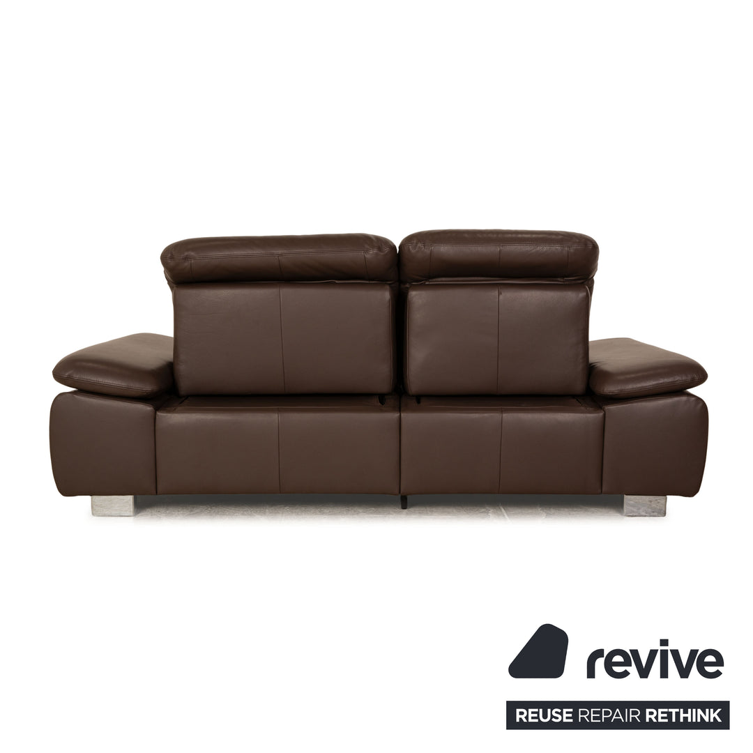 Lederland Leder Ecksofa Braun Recamiere Rechts Sofa Couch