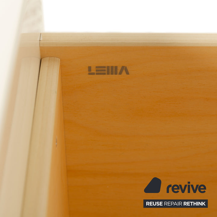 Lema wooden sideboard white brown