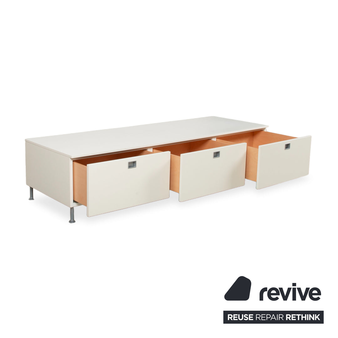 Lema Sideboard Holz Weiß Creme