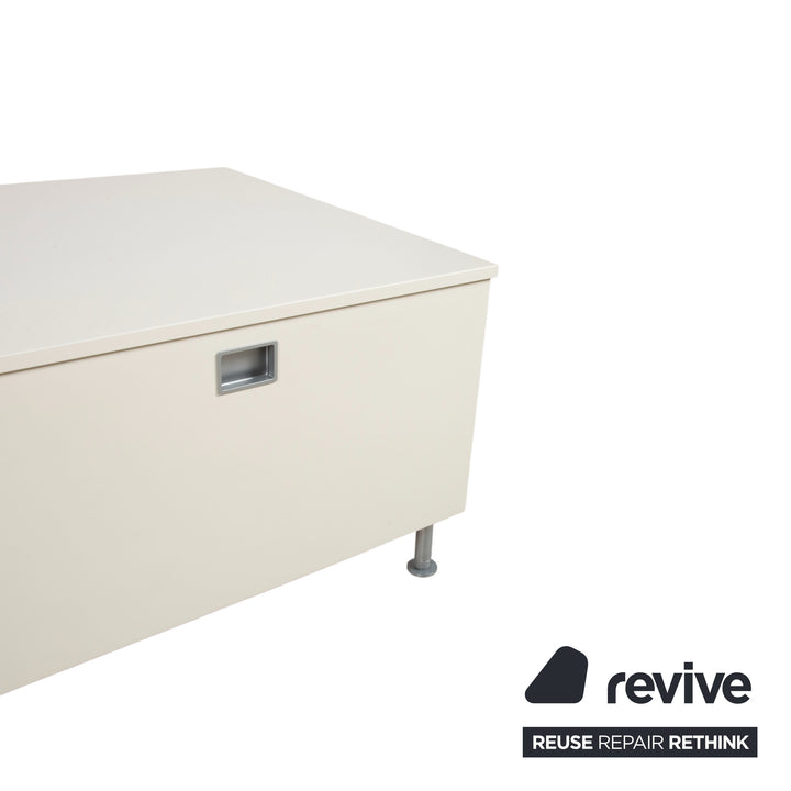 Lema Sideboard Holz Weiß Creme