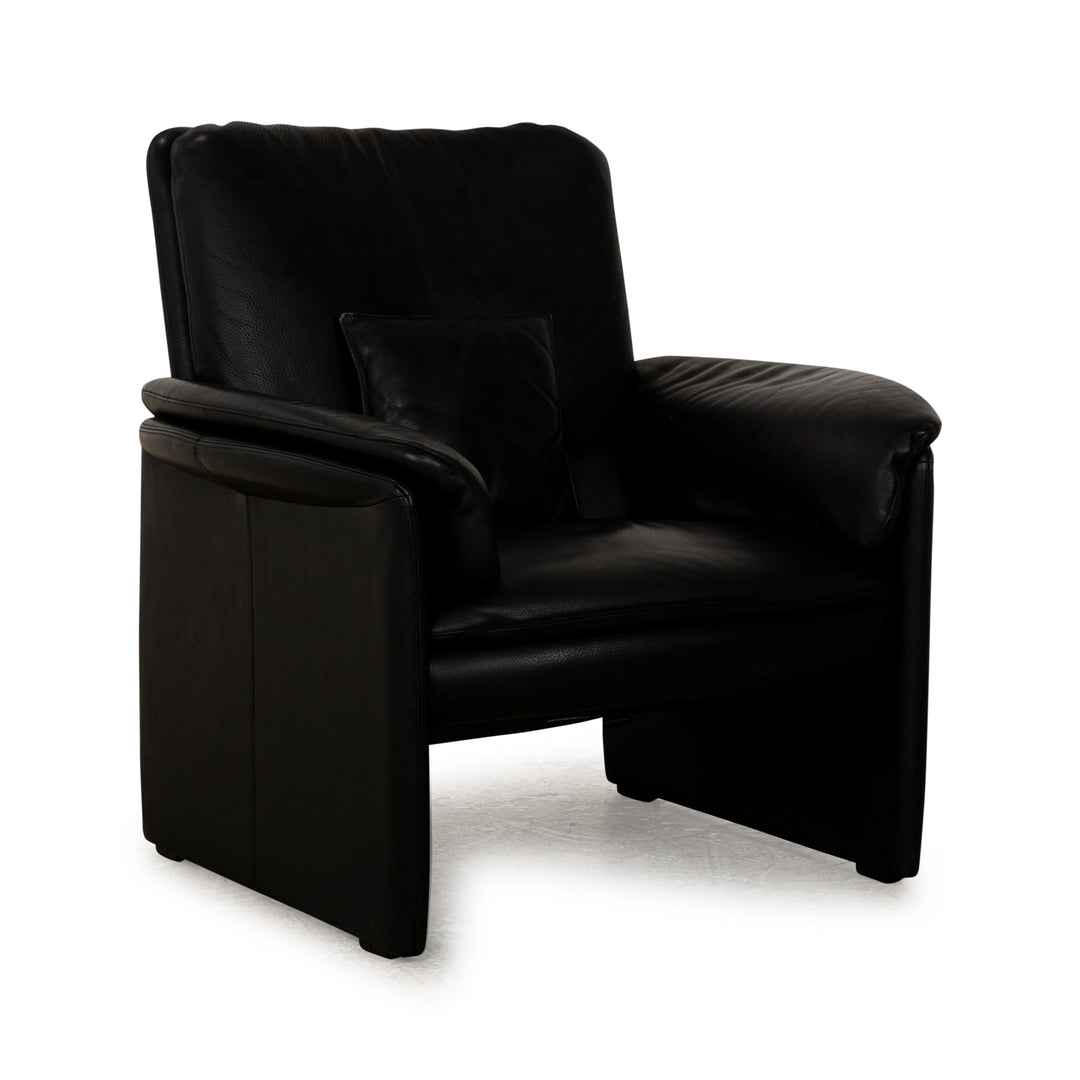 Leolux Catalpa Leather Armchair Black