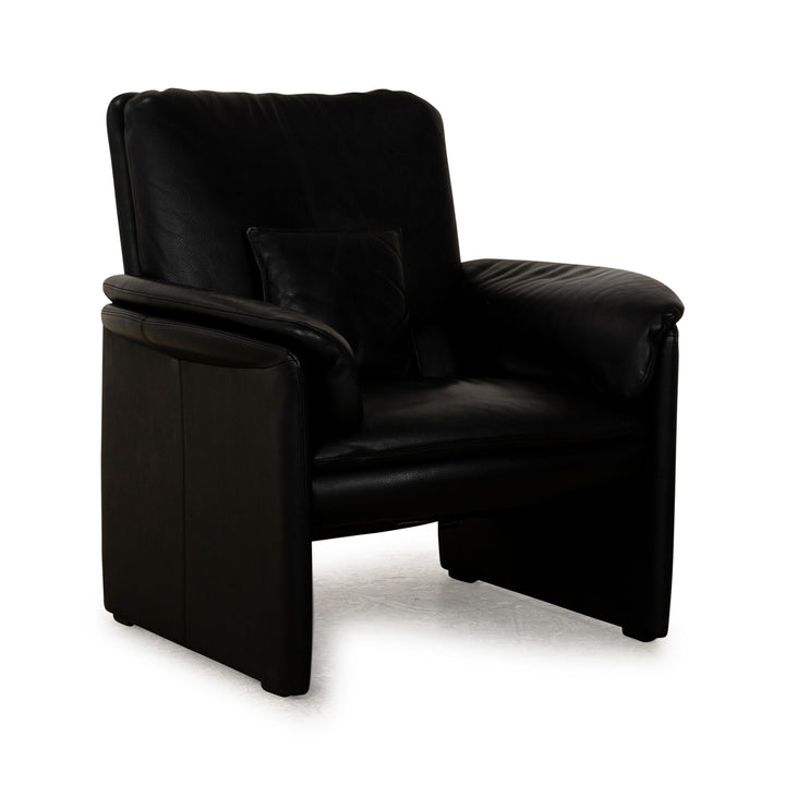 Leolux Catalpa Leather Armchair Black